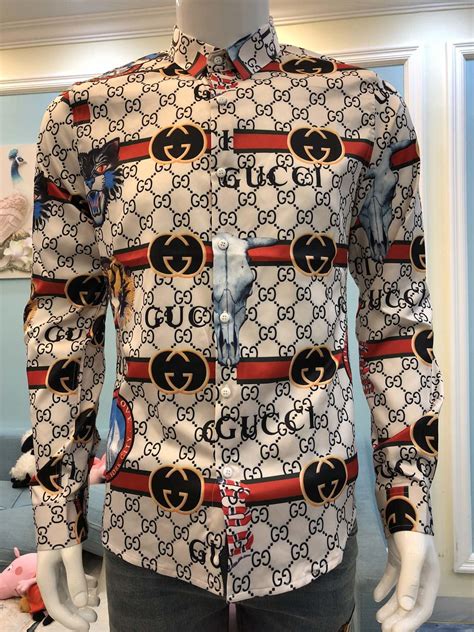 men gucci shirt|authentic men gucci shirts.